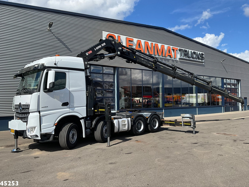 Mercedes-Benz Arocs 3253 8x4 Hiab 105 Tonmeter laadkraan - Lastbil med kran: billede 2 Mercedes-Benz Arocs 3253 8x4 Hiab 105 Tonmeter laadkraan - Lastbil med kran: billede 2