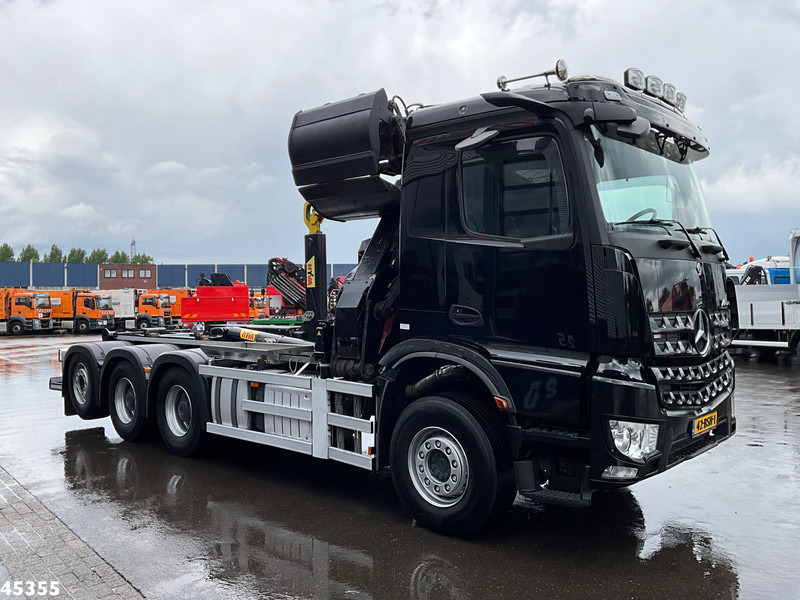 Mercedes-Benz Arocs 3540 8x4 Euro 6 HMF 19 Tonmeter Z-kraan Just 118.906 Km! - Lastbil kroghejs, Lastbil med kran: billede 5 Mercedes-Benz Arocs 3540 8x4 Euro 6 HMF 19 Tonmeter Z-kraan Just 118.906 Km! - Lastbil kroghejs, Lastbil med kran: billede 5