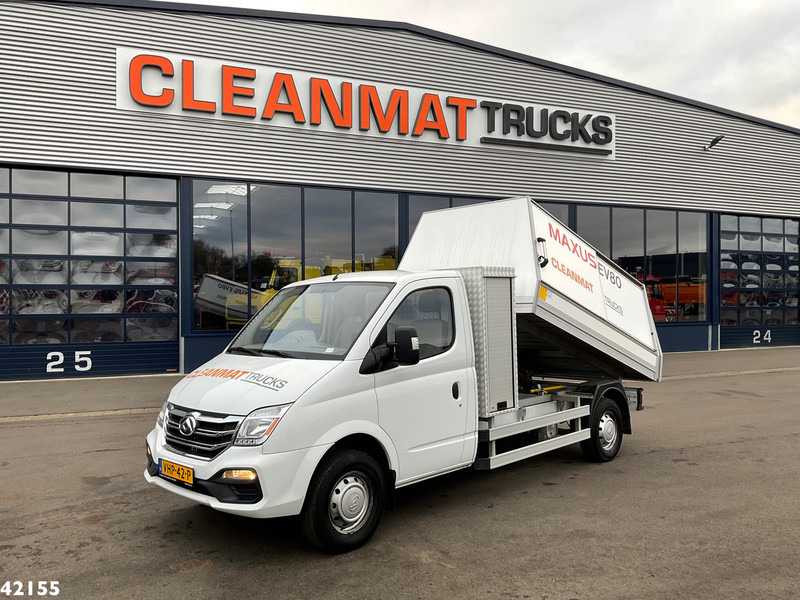 SAIC Maxus EV80 LWB Veegvuilkipper 100% elektrisch - Affaldsmaskine: billede 1 SAIC Maxus EV80 LWB Veegvuilkipper 100% elektrisch - Affaldsmaskine: billede 1
