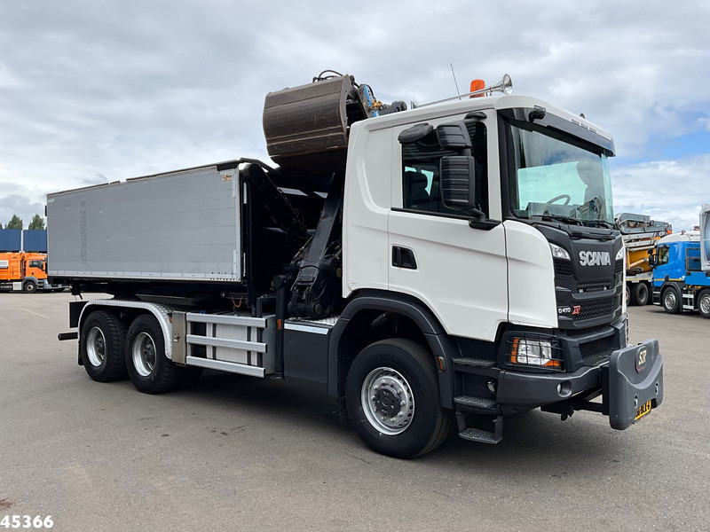 Scania G 410 6x6 Euro 6 Palfinger 17 Tonmeter Z-kraan - Tipvogn lastbil, Lastbil med kran: billede 5 Scania G 410 6x6 Euro 6 Palfinger 17 Tonmeter Z-kraan - Tipvogn lastbil, Lastbil med kran: billede 5