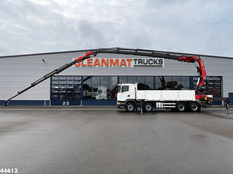 Scania G 450 8x4 Euro 6 Fassi 66 Tonmeter laadkraan + Fly-jib Just 176.555 Km! - Lastbil med kran: billede 1 Scania G 450 8x4 Euro 6 Fassi 66 Tonmeter laadkraan + Fly-jib Just 176.555 Km! - Lastbil med kran: billede 1