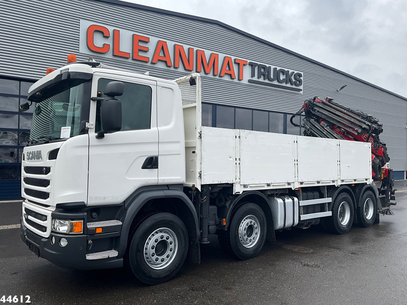 Scania G 450 8x4 Euro 6 Fassi 66 Tonmeter laadkraan + Fly-jib Just 176.555 Km! - Lastbil med kran: billede 2 Scania G 450 8x4 Euro 6 Fassi 66 Tonmeter laadkraan + Fly-jib Just 176.555 Km! - Lastbil med kran: billede 2