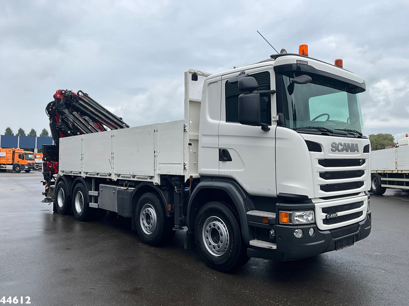 Scania G 450 8x4 Euro 6 Fassi 66 Tonmeter laadkraan + Fly-jib Just 176.555 Km! - Lastbil med kran: billede 4 Scania G 450 8x4 Euro 6 Fassi 66 Tonmeter laadkraan + Fly-jib Just 176.555 Km! - Lastbil med kran: billede 4
