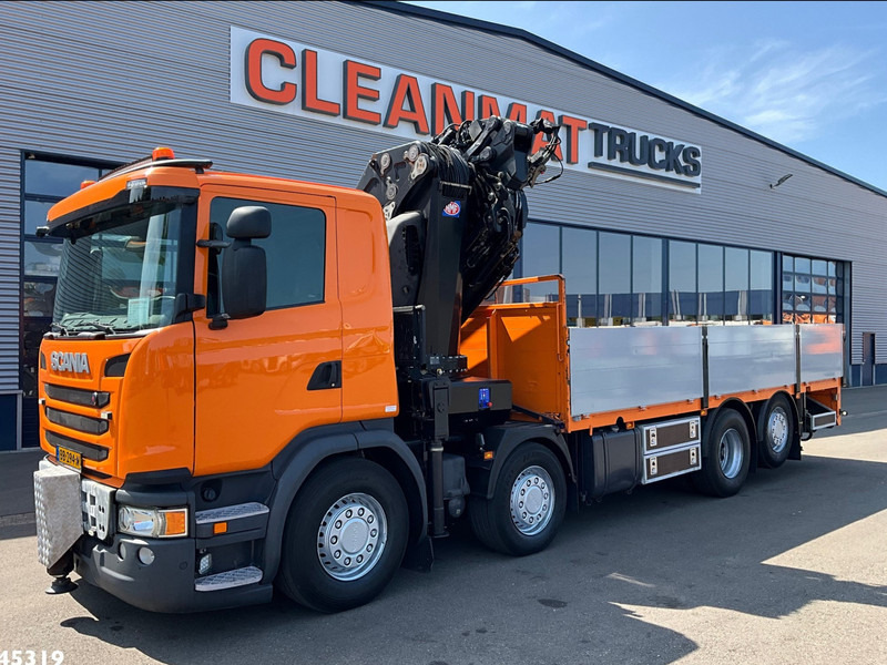 Scania G 450 Euro 6 HMF 60 Tonmeter laadkraan + Fly-Jib - Lastbil med kran: billede 2 Scania G 450 Euro 6 HMF 60 Tonmeter laadkraan + Fly-Jib - Lastbil med kran: billede 2