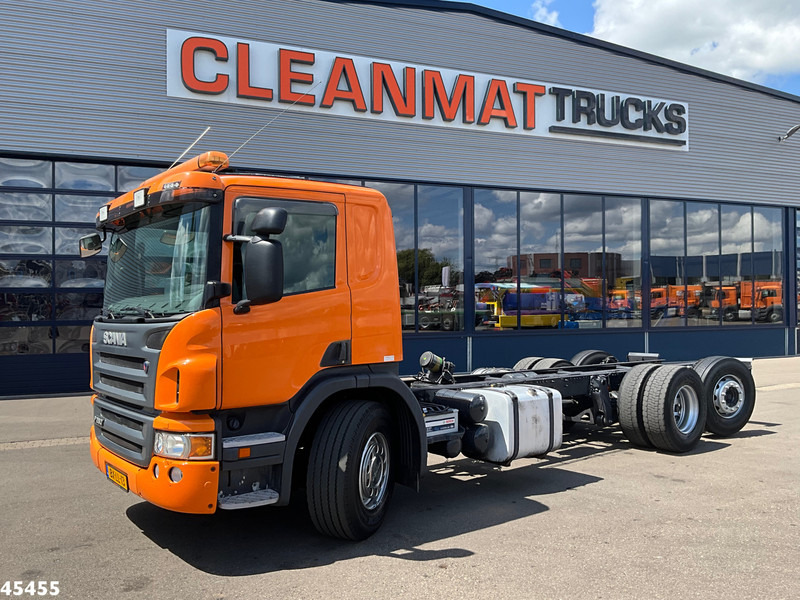 Scania P 280 6x2 Chassis Cabine with PTO Just 218.646 km! - Lastbil chassis: billede 1 Scania P 280 6x2 Chassis Cabine with PTO Just 218.646 km! - Lastbil chassis: billede 1