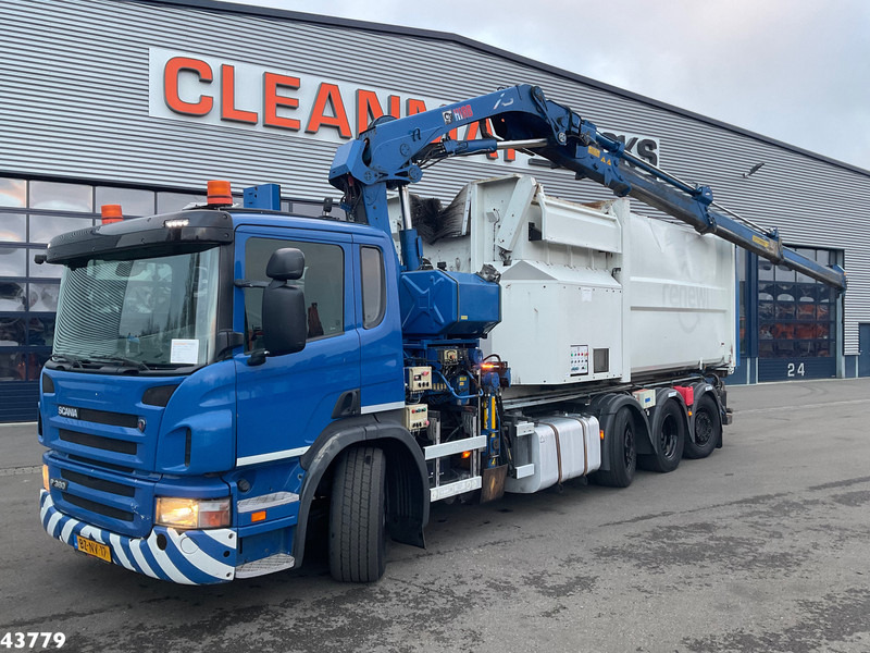 Scania P 360 8x2 Hiab 21 Tonmeter laadkraan - Lastbil kroghejs, Lastbil med kran: billede 1 Scania P 360 8x2 Hiab 21 Tonmeter laadkraan - Lastbil kroghejs, Lastbil med kran: billede 1