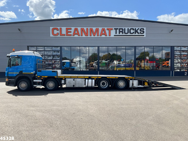 Scania P 410 8x2 Euro 6 Retarder Autotransporter met hydraulische oprijrampen - Biltransportør lastbil: billede 3 Scania P 410 8x2 Euro 6 Retarder Autotransporter met hydraulische oprijrampen - Biltransportør lastbil: billede 3