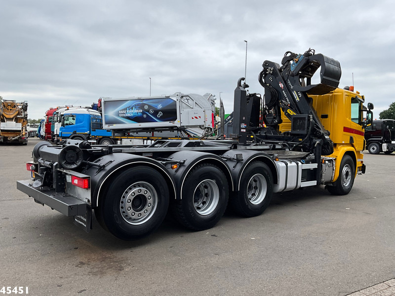 Scania P 410 8x4 Euro 6 Palfinger 14 Tonmeter Z-kraan - Lastbil kroghejs, Lastbil med kran: billede 4 Scania P 410 8x4 Euro 6 Palfinger 14 Tonmeter Z-kraan - Lastbil kroghejs, Lastbil med kran: billede 4