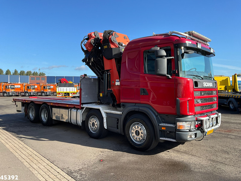 Scania R 124.420 8x4 Palfinger 72 Tonmeter laadkraan + Fly-Jib! - Lastbil med kran: billede 3 Scania R 124.420 8x4 Palfinger 72 Tonmeter laadkraan + Fly-Jib! - Lastbil med kran: billede 3