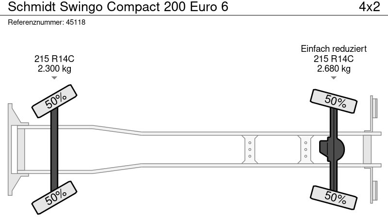 Leje en Schmidt Swingo Compact 200 Euro 6 Schmidt Swingo Compact 200 Euro 6: billede 17