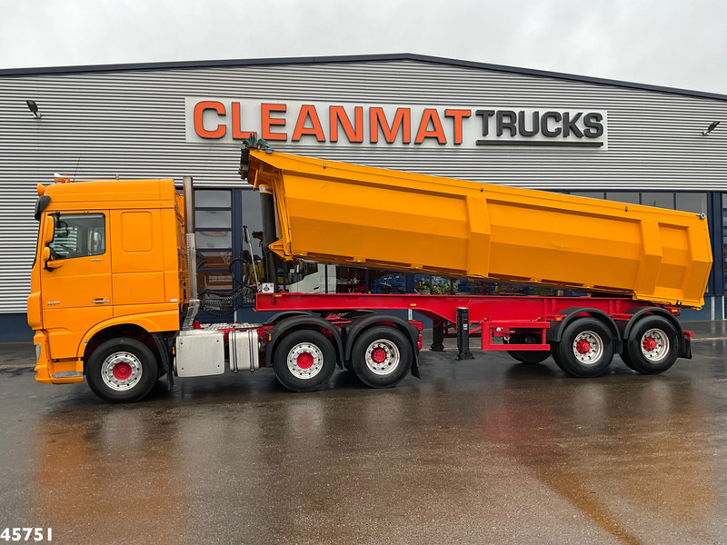 DAF FTG XF 530 6x2 Euro 6 ZF Intarder Kiphydrauliek + OVA 2-assige kipoplegger 32m³ - Trækker: billede 1 DAF FTG XF 530 6x2 Euro 6 ZF Intarder Kiphydrauliek + OVA 2-assige kipoplegger 32m³ - Trækker: billede 1