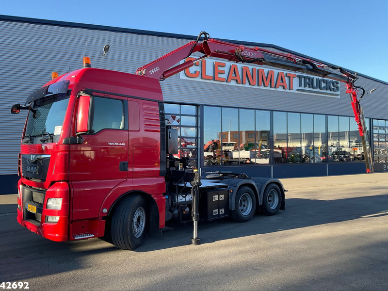 MAN TGX 28.440 Euro 6 Fassi 23 Tonmeter laadkraan + Fly-Jib - Trækker: billede 1 MAN TGX 28.440 Euro 6 Fassi 23 Tonmeter laadkraan + Fly-Jib - Trækker: billede 1