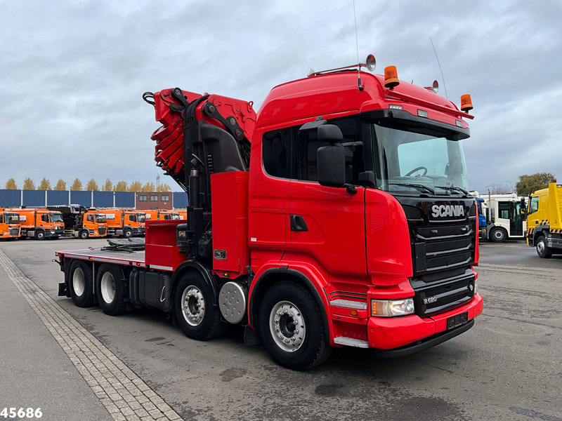 Scania R620 V8 8x4 Hiab 105 Ton/meter laadkraan + Fly-Jib! - Trækker: billede 5 Scania R620 V8 8x4 Hiab 105 Ton/meter laadkraan + Fly-Jib! - Trækker: billede 5