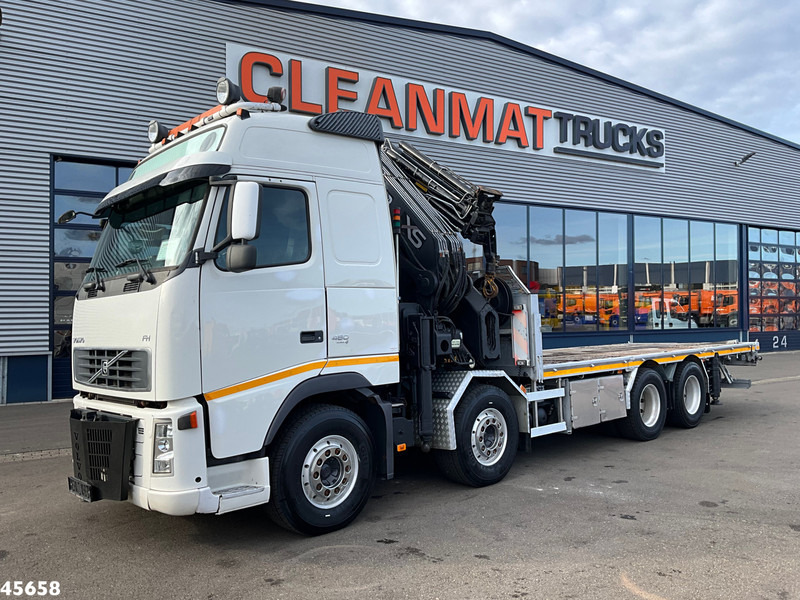 Volvo FH 480 8x4 Retarder Hiab 80 Tonmeter laadkraan + Fly-Jib! - Lastbil med kran: billede 2 Volvo FH 480 8x4 Retarder Hiab 80 Tonmeter laadkraan + Fly-Jib! - Lastbil med kran: billede 2