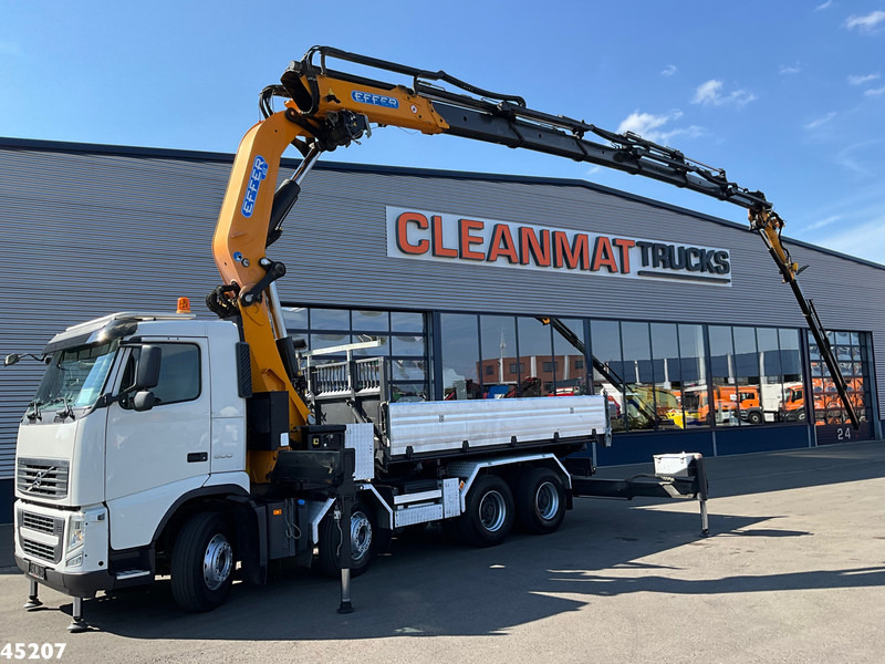 Volvo FH 500 8x4 Effer 65 Tonmeter laadkraan + Fly-Jib - Tipvogn lastbil, Lastbil med kran: billede 2 Volvo FH 500 8x4 Effer 65 Tonmeter laadkraan + Fly-Jib - Tipvogn lastbil, Lastbil med kran: billede 2