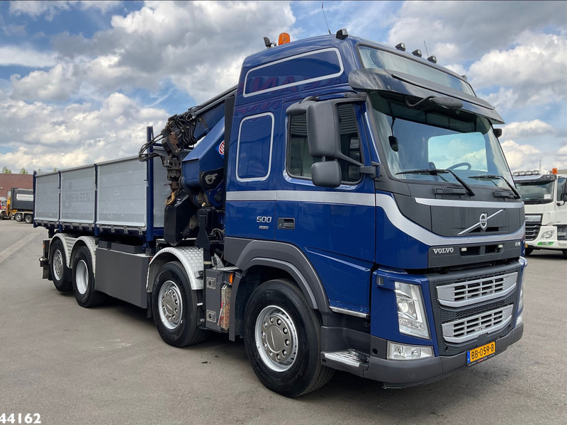 Volvo FM 500 Euro 6 HMF 50 Tonmeter laadkraan + Fly-Jib - Tipvogn lastbil, Lastbil med kran: billede 5 Volvo FM 500 Euro 6 HMF 50 Tonmeter laadkraan + Fly-Jib - Tipvogn lastbil, Lastbil med kran: billede 5
