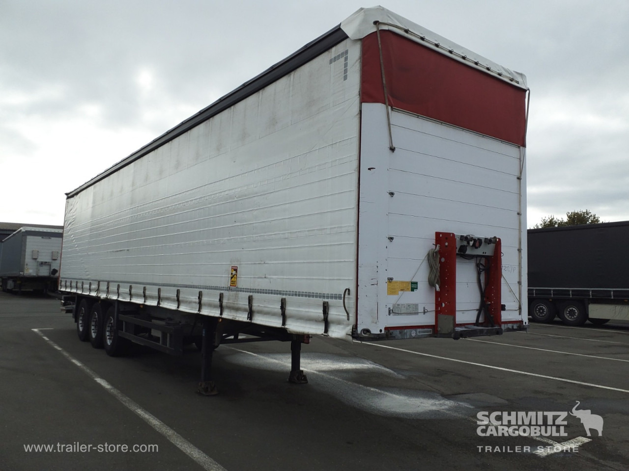 SCHMITZ Curtainsider Standard Taillift - Gardintrailer: billede 1 SCHMITZ Curtainsider Standard Taillift - Gardintrailer: billede 1