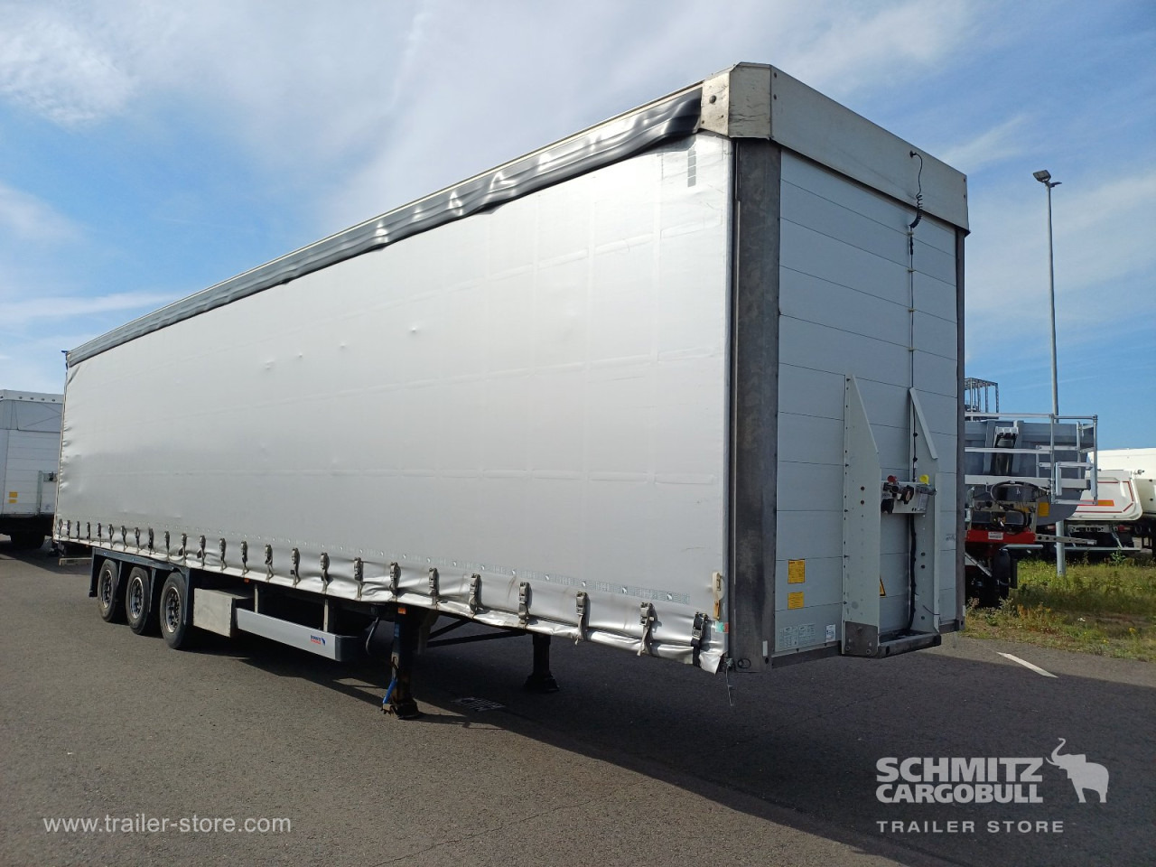 SCHMITZ Auflieger Curtainsider Mega - Gardintrailer: billede 1 SCHMITZ Auflieger Curtainsider Mega - Gardintrailer: billede 1