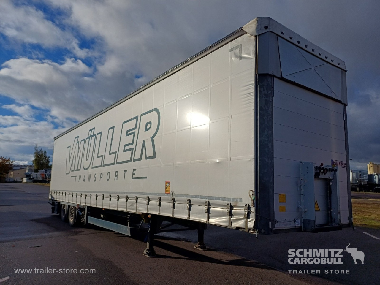 SCHMITZ Auflieger Curtainsider Mega - Gardintrailer: billede 1 SCHMITZ Auflieger Curtainsider Mega - Gardintrailer: billede 1
