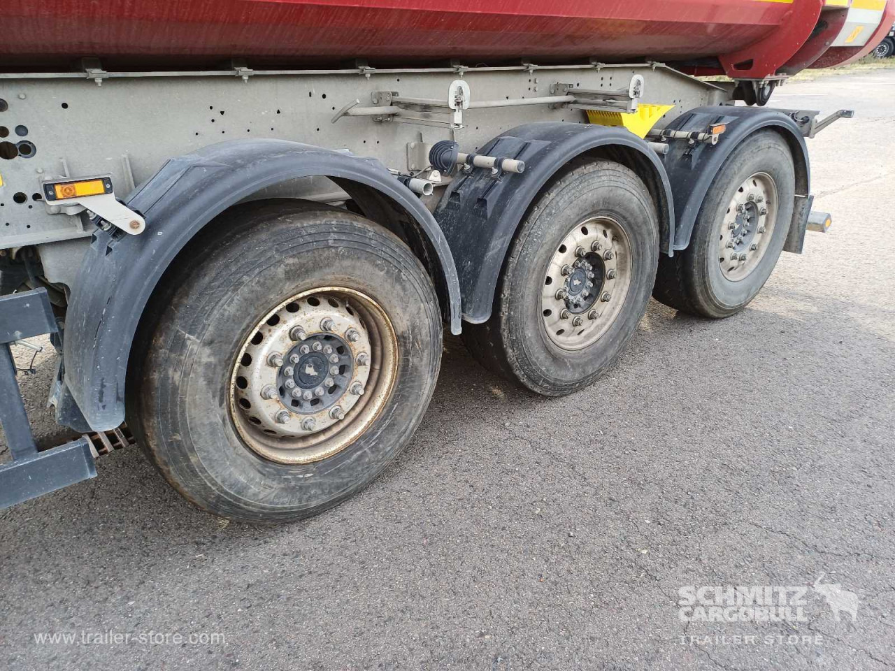 SCHMITZ Auflieger Kipper Stahlrundmulde 28m³ - Tipvogn sættevogn: billede 2 SCHMITZ Auflieger Kipper Stahlrundmulde 28m³ - Tipvogn sættevogn: billede 2