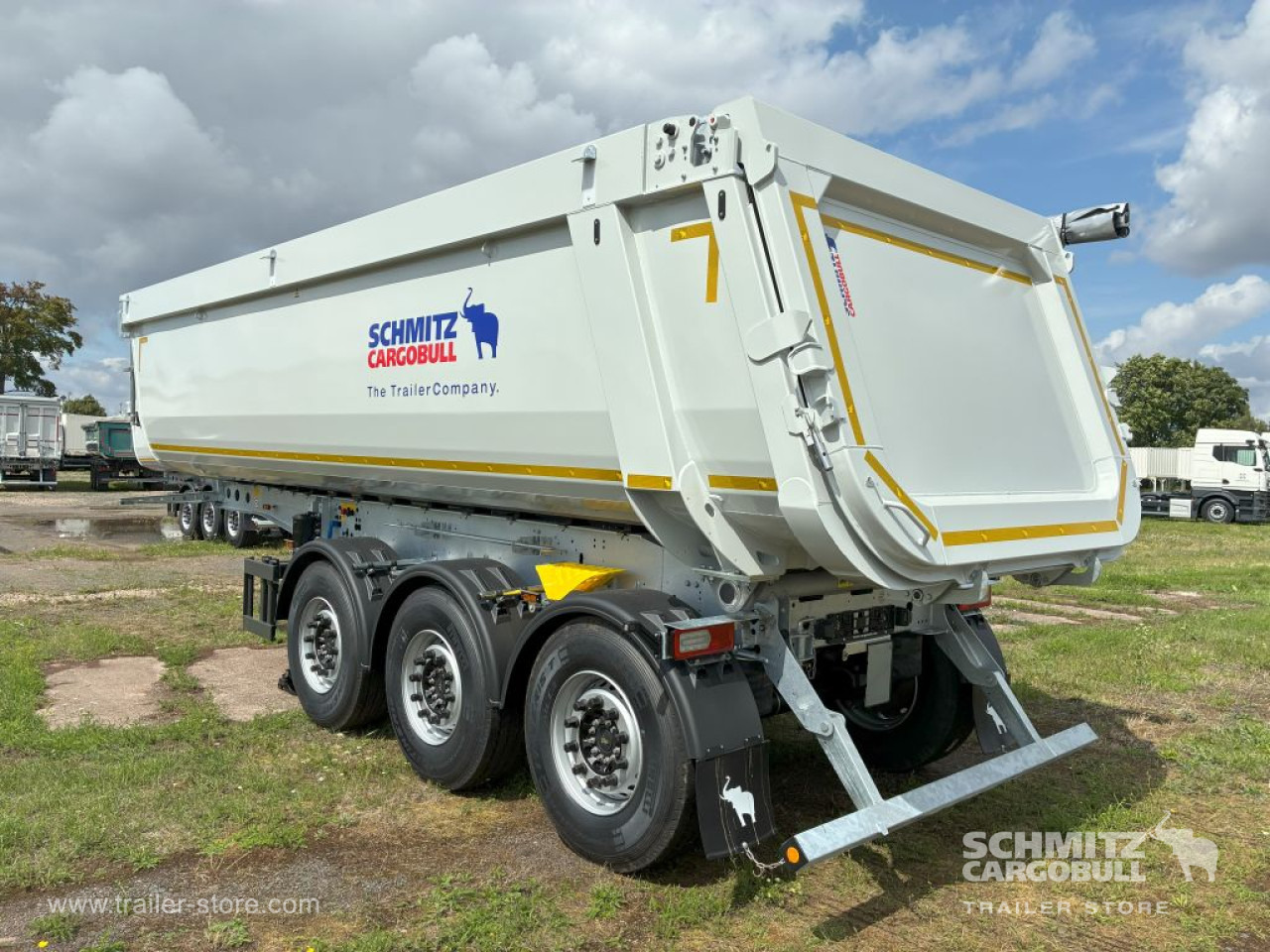 Ny Tipvogn sættevogn SCHMITZ Auflieger Kipper Stahlrundmulde 29m³: billede 11 Ny Tipvogn sættevogn SCHMITZ Auflieger Kipper Stahlrundmulde 29m³: billede 11