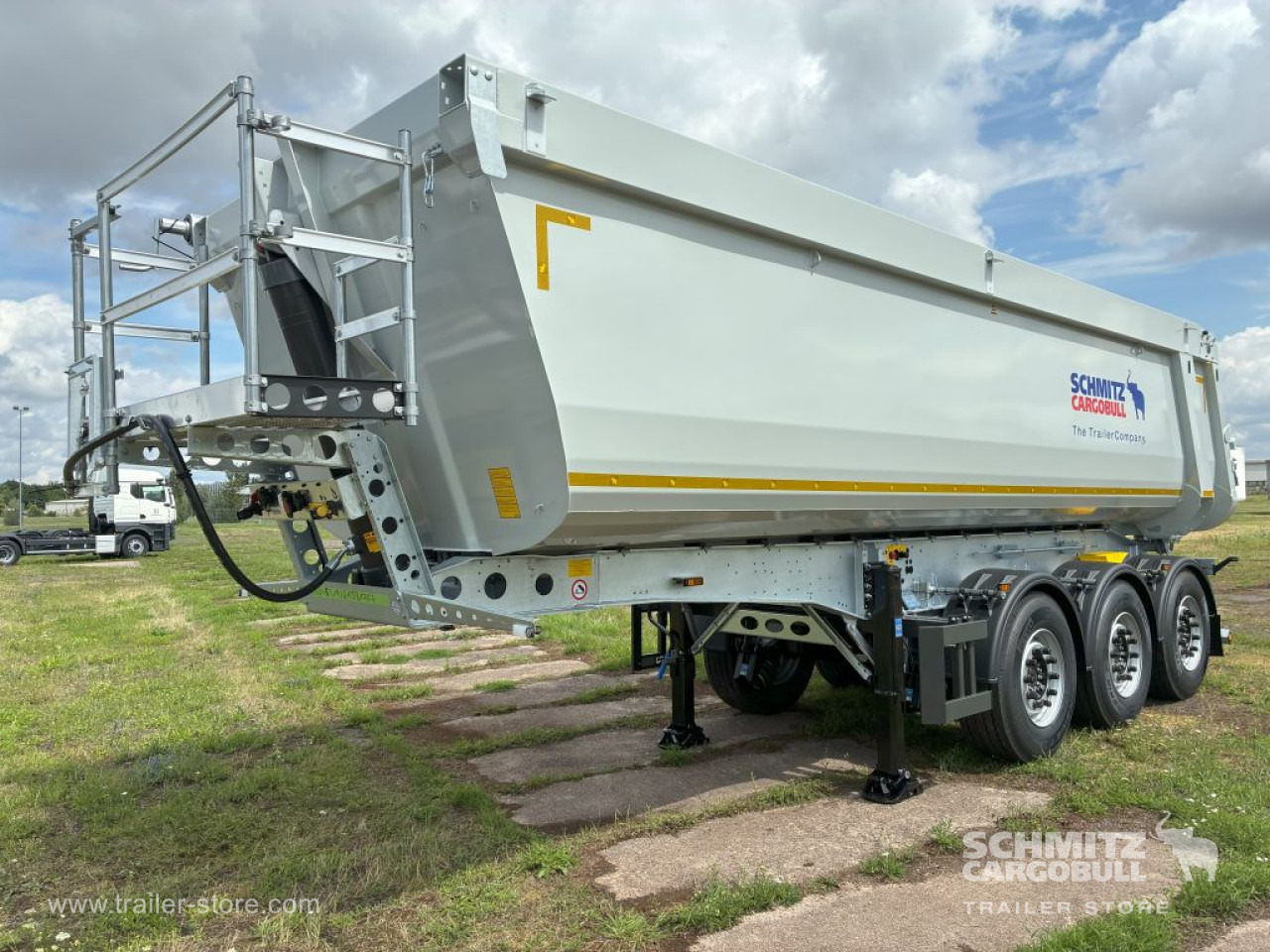 Ny Tipvogn sættevogn SCHMITZ Auflieger Kipper Stahlrundmulde 29m³: billede 8 Ny Tipvogn sættevogn SCHMITZ Auflieger Kipper Stahlrundmulde 29m³: billede 8