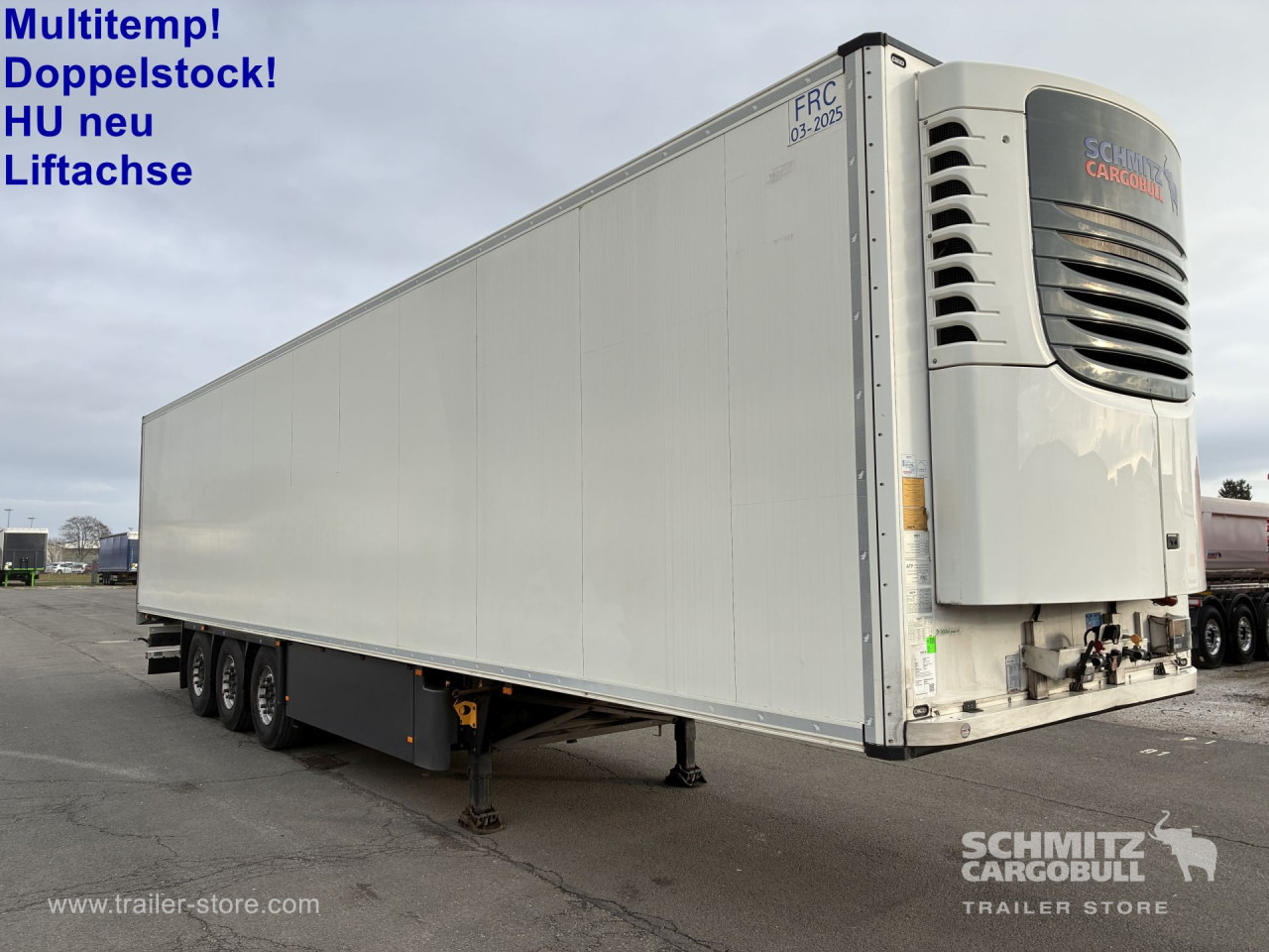 SCHMITZ Auflieger Tiefkühler Multitemp Double deck - Isotermisk sættevogn: billede 1 SCHMITZ Auflieger Tiefkühler Multitemp Double deck - Isotermisk sættevogn: billede 1