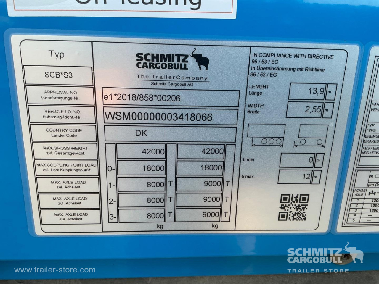 SCHMITZ Curtainsider Standard - Gardintrailer: billede 5 SCHMITZ Curtainsider Standard - Gardintrailer: billede 5
