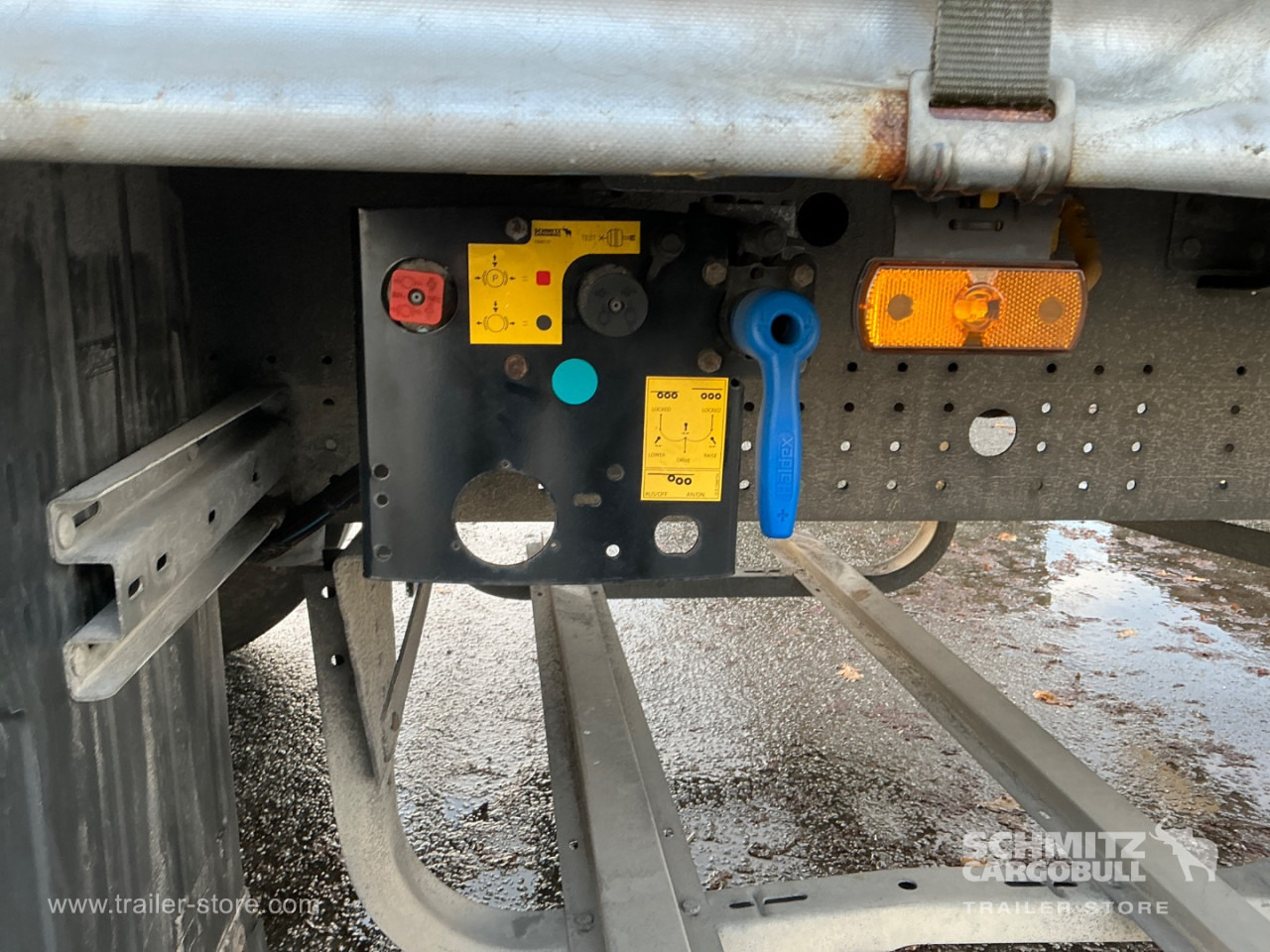 Gardintrailer SCHMITZ Curtainsider Standard , Folding wall right: billede 7