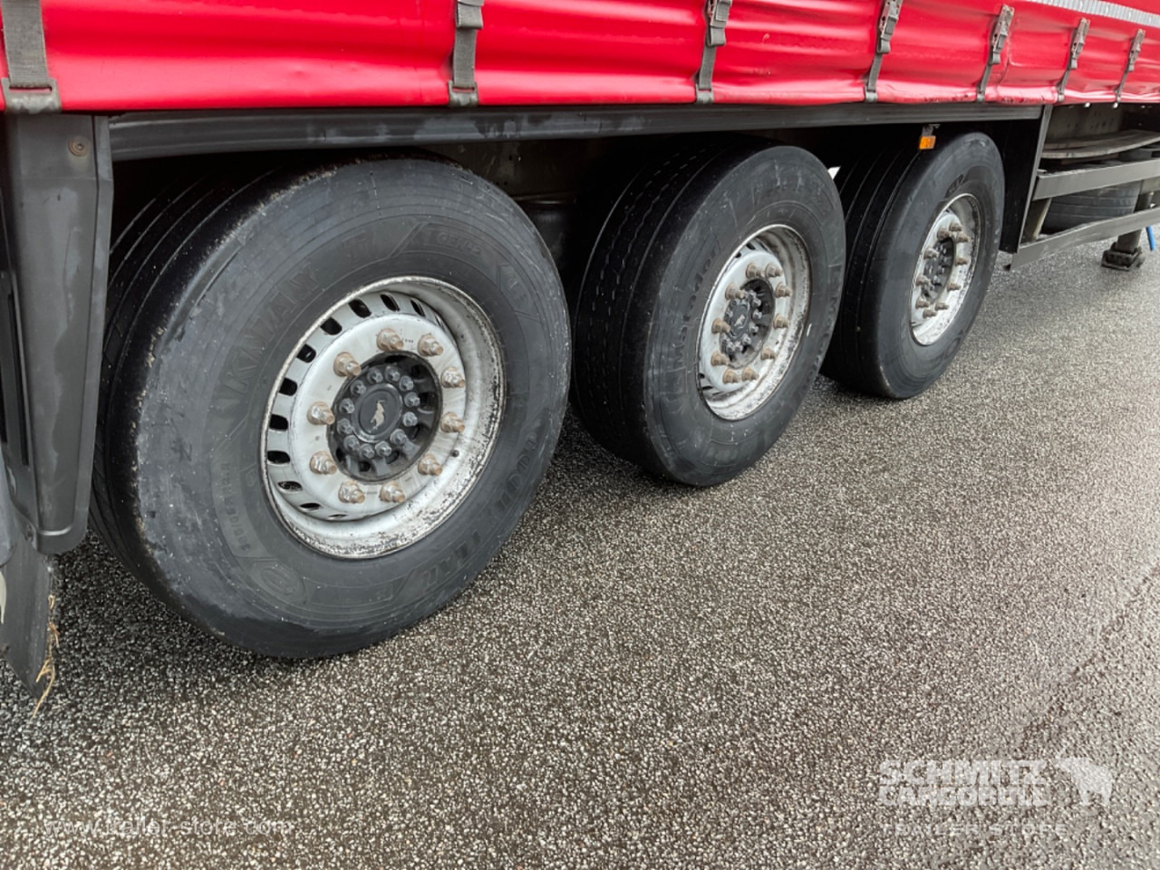 SCHMITZ Curtainsider Standard Forklift holder - Gardintrailer: billede 2 SCHMITZ Curtainsider Standard Forklift holder - Gardintrailer: billede 2