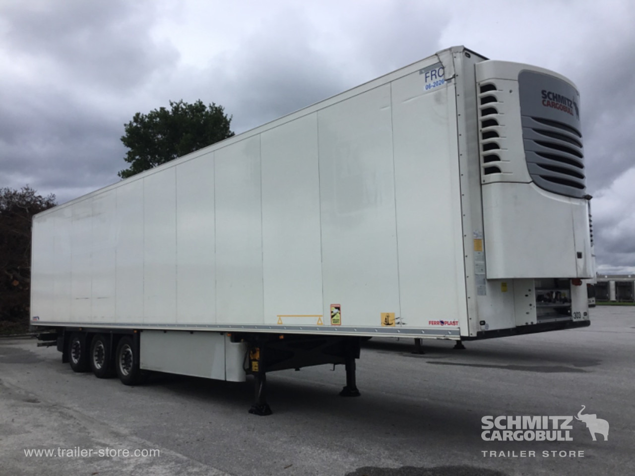 SCHMITZ Reefer Meat hanging system - Isotermisk sættevogn: billede 1 SCHMITZ Reefer Meat hanging system - Isotermisk sættevogn: billede 1