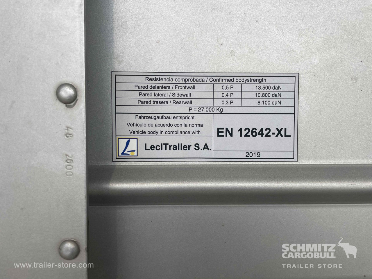 LECI TRAILER Semiremolque Lona Standard - Gardintrailer: billede 4 LECI TRAILER Semiremolque Lona Standard - Gardintrailer: billede 4