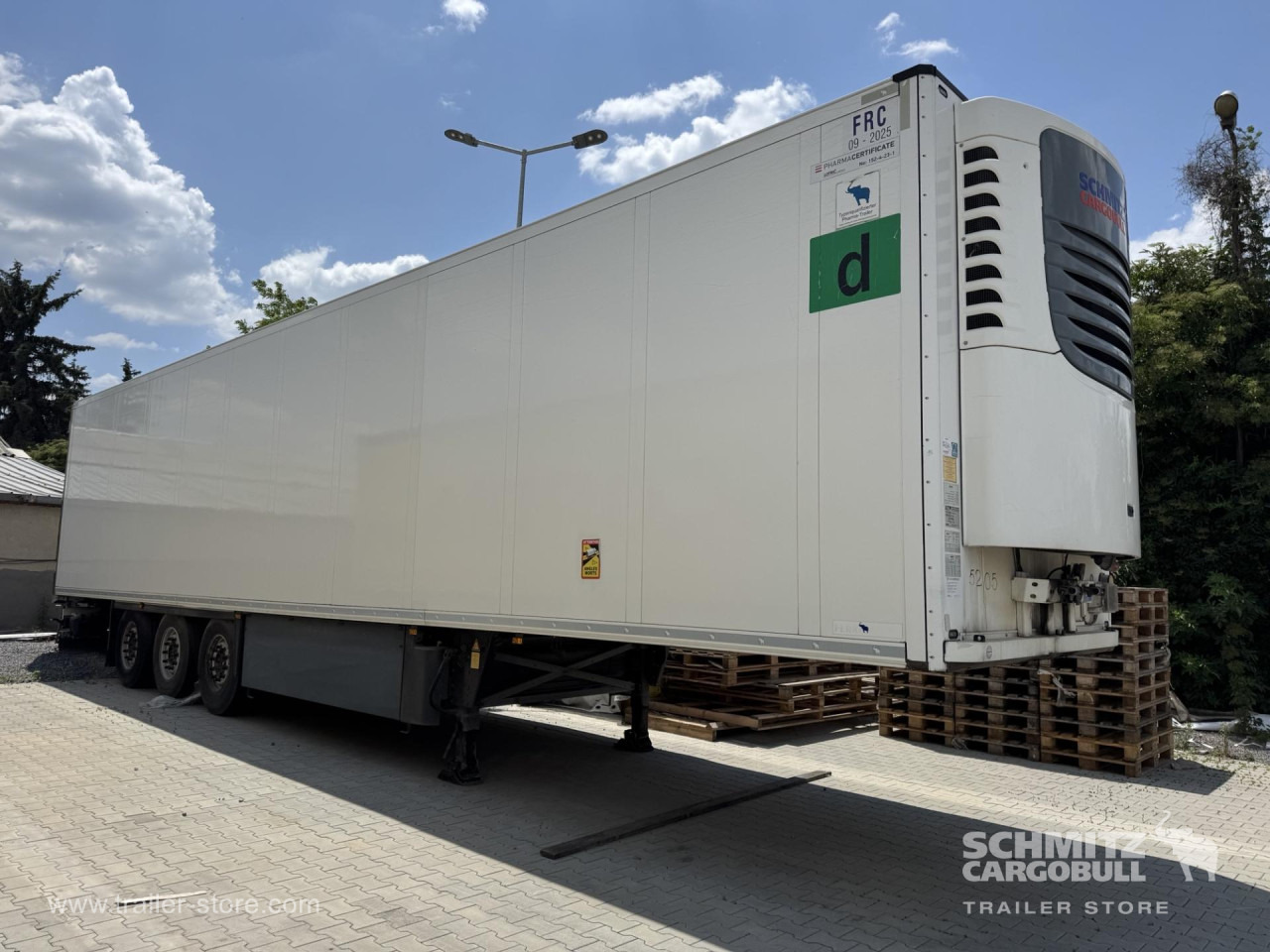 Isotermisk sættevogn SCHMITZ Reefer Multitemp Double deck: billede 1