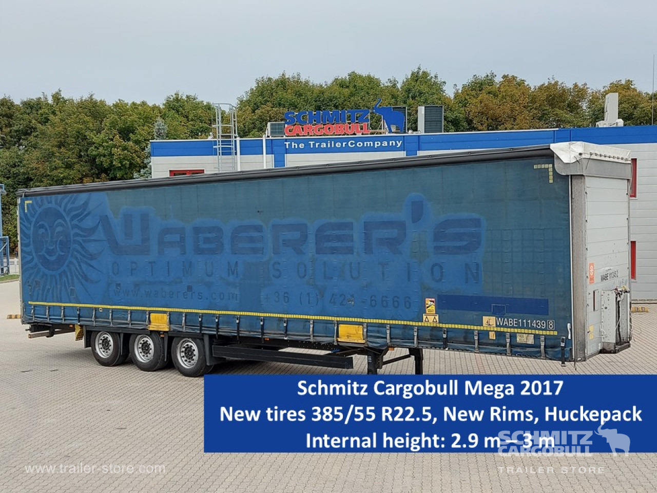 SCHMITZ Curtainsider Mega - Gardintrailer: billede 1 SCHMITZ Curtainsider Mega - Gardintrailer: billede 1