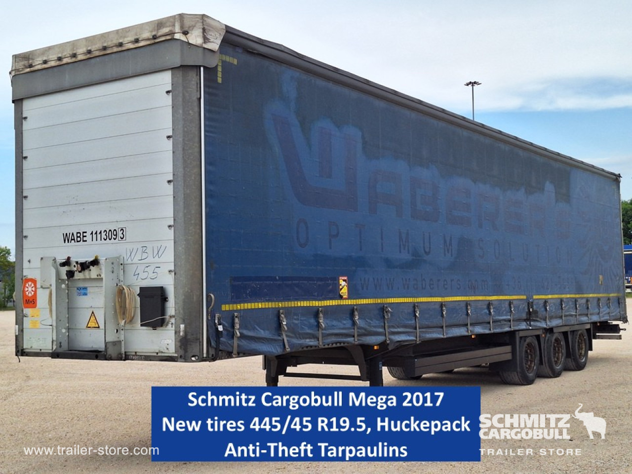 SCHMITZ Curtainsider Mega - Gardintrailer: billede 1 SCHMITZ Curtainsider Mega - Gardintrailer: billede 1
