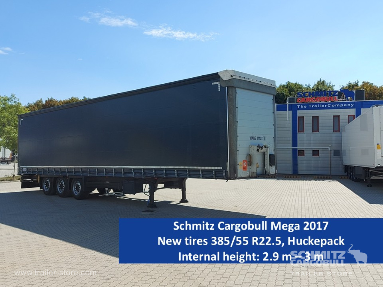 SCHMITZ Curtainsider Mega - Gardintrailer: billede 1 SCHMITZ Curtainsider Mega - Gardintrailer: billede 1