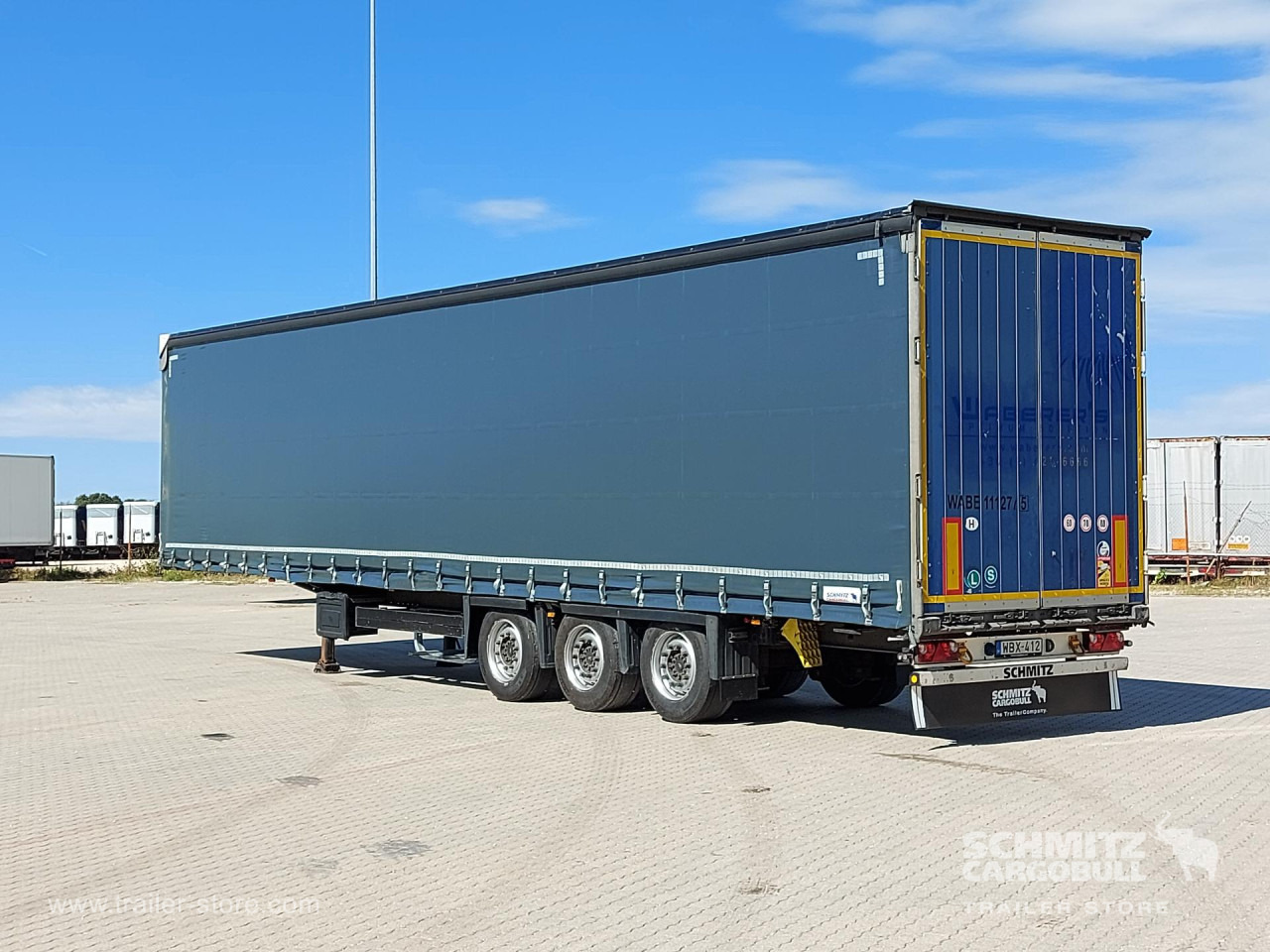 Gardintrailer SCHMITZ Curtainsider Mega: billede 7