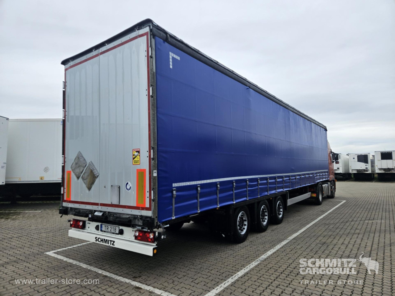 SCHMITZ Curtainsider Mega - Gardintrailer: billede 1 SCHMITZ Curtainsider Mega - Gardintrailer: billede 1