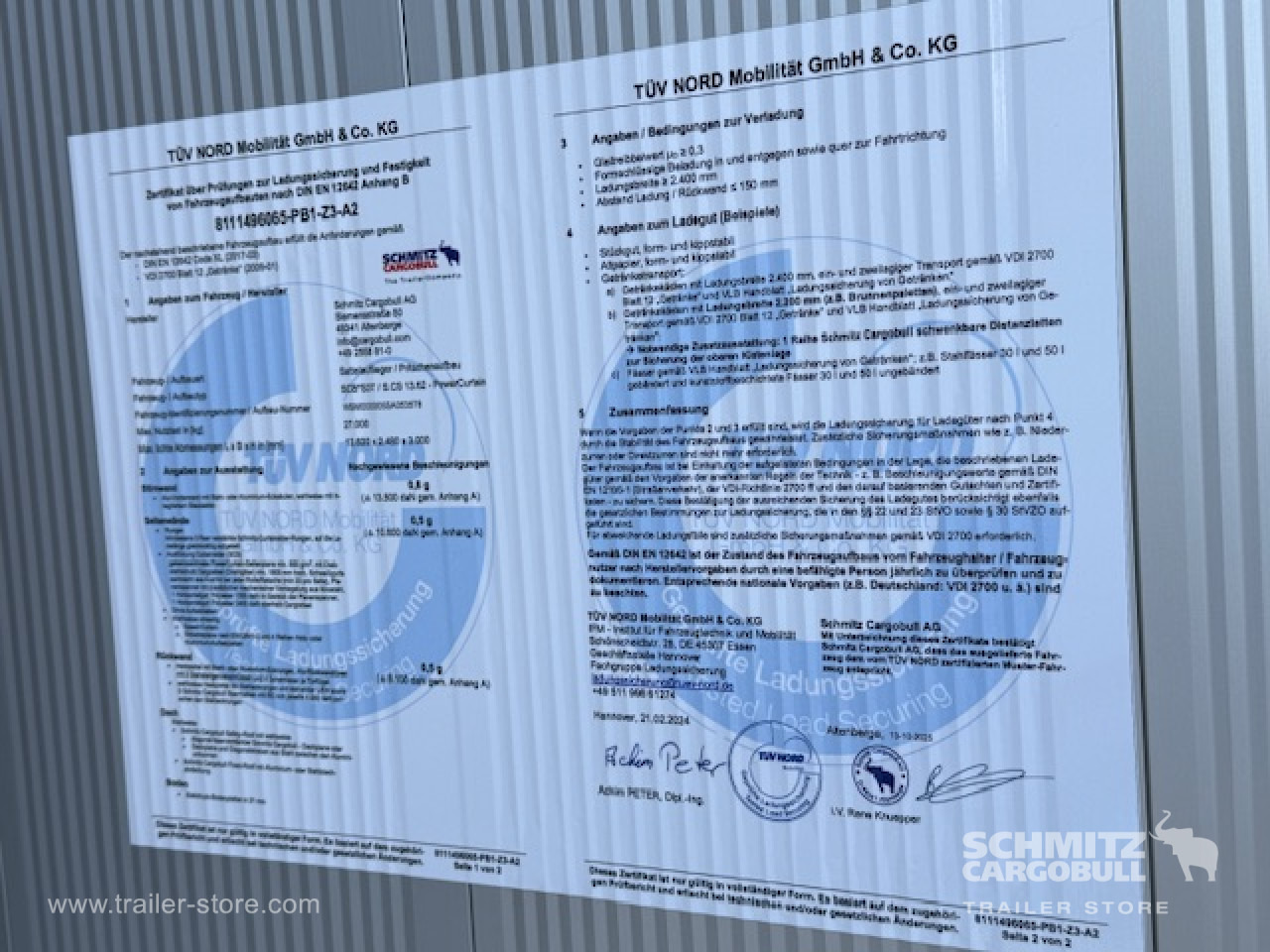 SCHMITZ Oplegger Schuifzeil Mega - Gardintrailer: billede 5 SCHMITZ Oplegger Schuifzeil Mega - Gardintrailer: billede 5