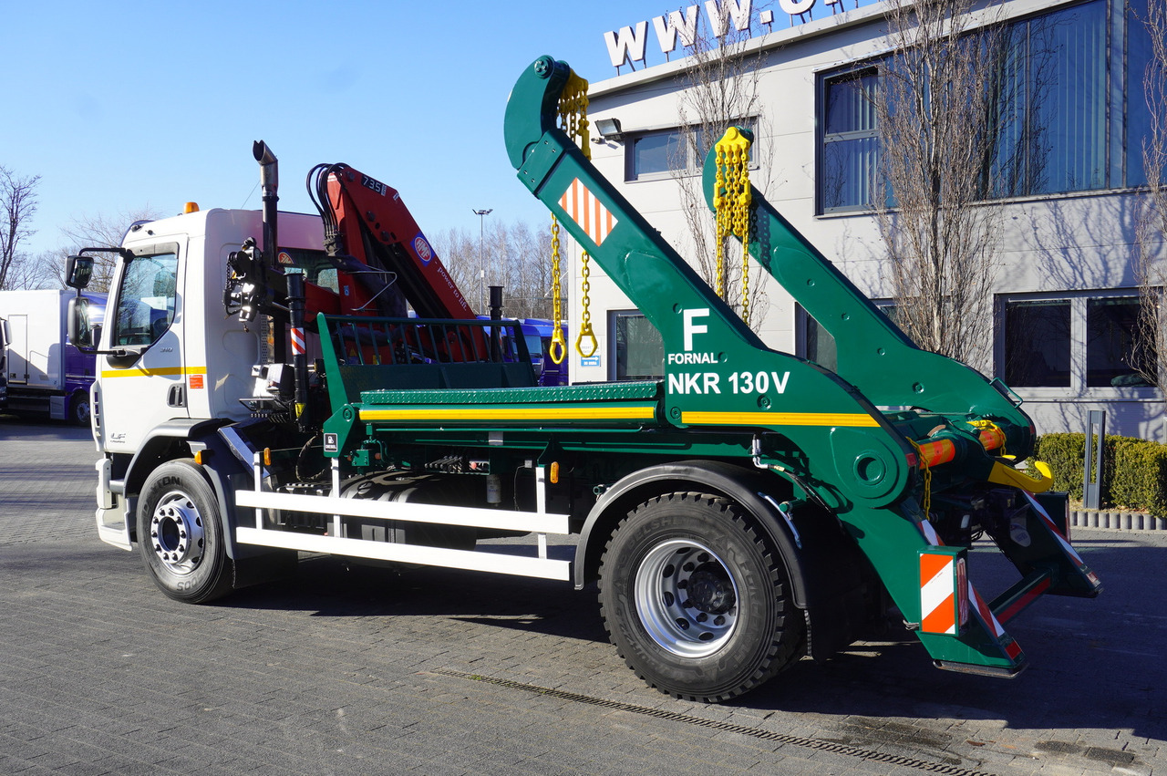 DAF LF 18.310 E6 / Skip loader Fornal NKR 130V / HDS HMF 735 K2 / Manual gearbox - Lastbil med kran: billede 5 DAF LF 18.310 E6 / Skip loader Fornal NKR 130V / HDS HMF 735 K2 / Manual gearbox - Lastbil med kran: billede 5