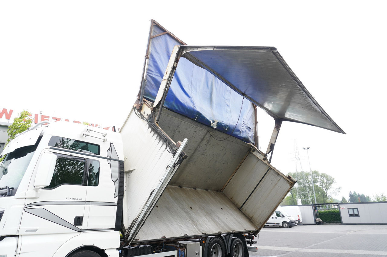 Dump truck body , side opening, 40 m3, side tipper - Veksellad til varevogne: billede 1 Dump truck body , side opening, 40 m3, side tipper - Veksellad til varevogne: billede 1