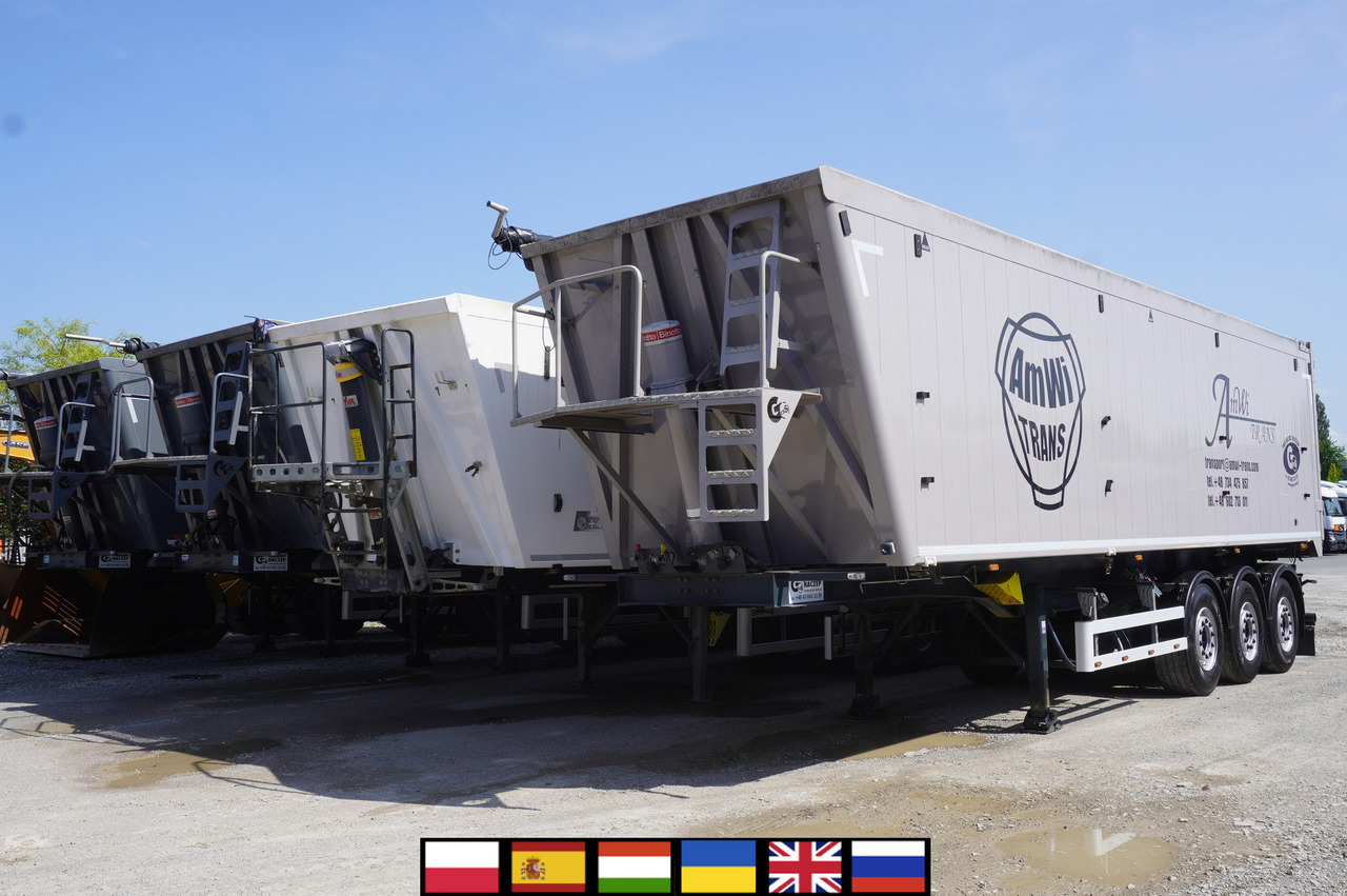 GRAS GS tipper / 52 m3 semi-trailer! / 2023 / 3 units - Tipvogn sættevogn: billede 1 GRAS GS tipper / 52 m3 semi-trailer! / 2023 / 3 units - Tipvogn sættevogn: billede 1