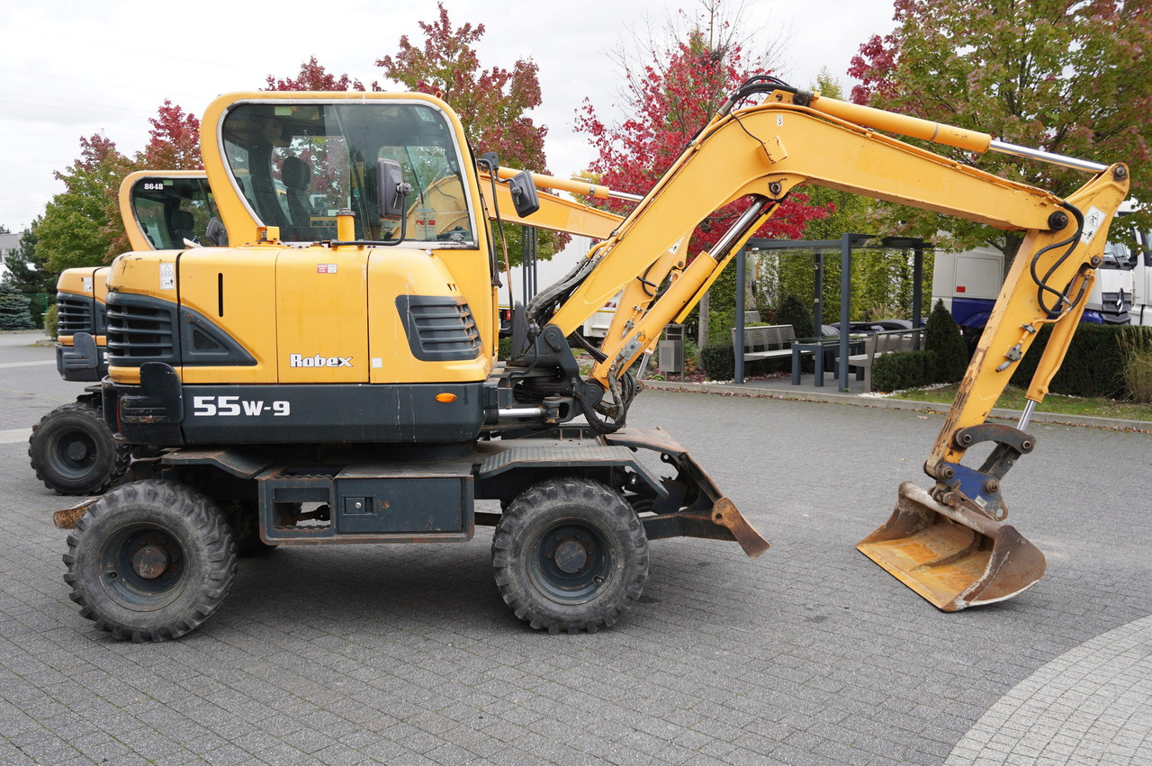 Hjulgravemaskine Hyundai Robex 55W-9 Wheeled Excavator 5.5t / 2 units: billede 6 Hjulgravemaskine Hyundai Robex 55W-9 Wheeled Excavator 5.5t / 2 units: billede 6