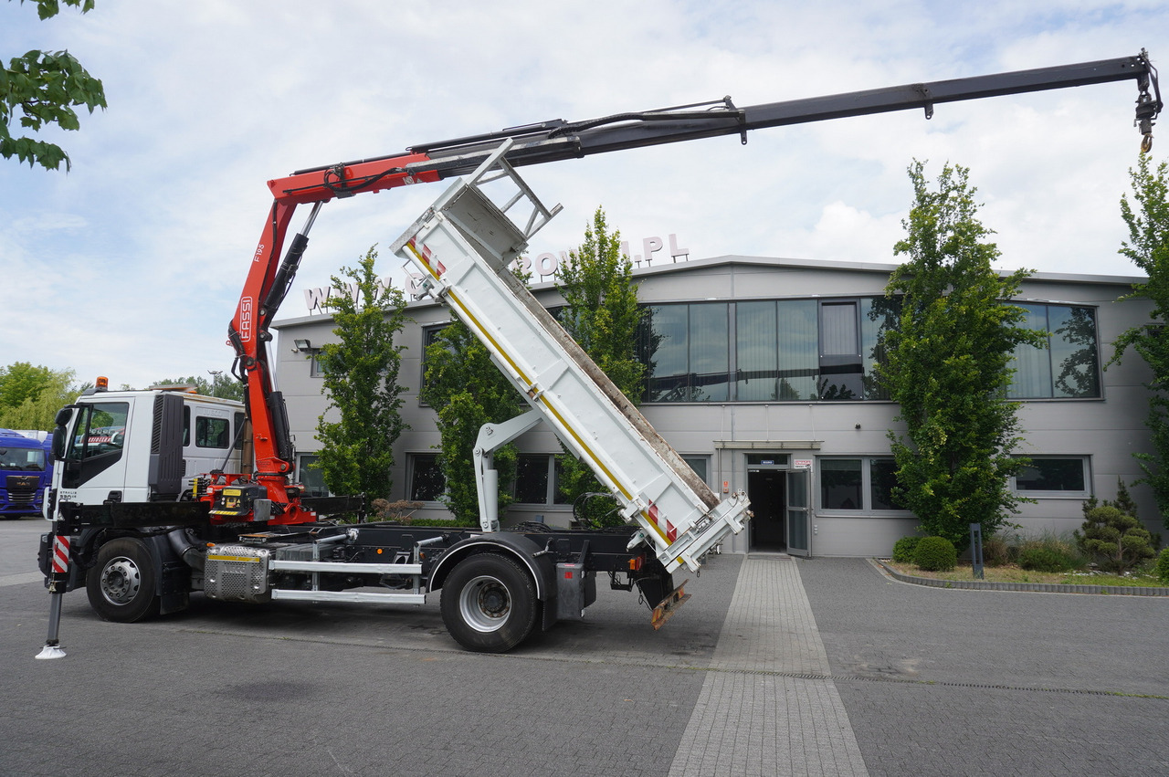 IVECO STRALIS 330 E6 / FASSI 195A 8.5 T / 3-side tipper - Lastbil med kran: billede 4 IVECO STRALIS 330 E6 / FASSI 195A 8.5 T / 3-side tipper - Lastbil med kran: billede 4