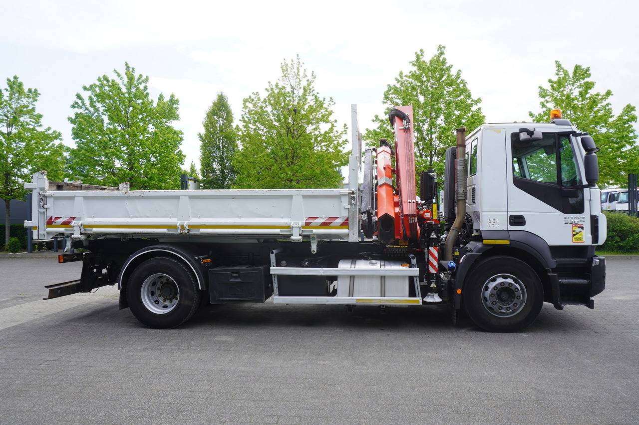 IVECO STRALIS 330 E6 / FASSI 195A 8.5 T / 3-side tipper - Tipvogn lastbil, Lastbil med kran: billede 5 IVECO STRALIS 330 E6 / FASSI 195A 8.5 T / 3-side tipper - Tipvogn lastbil, Lastbil med kran: billede 5