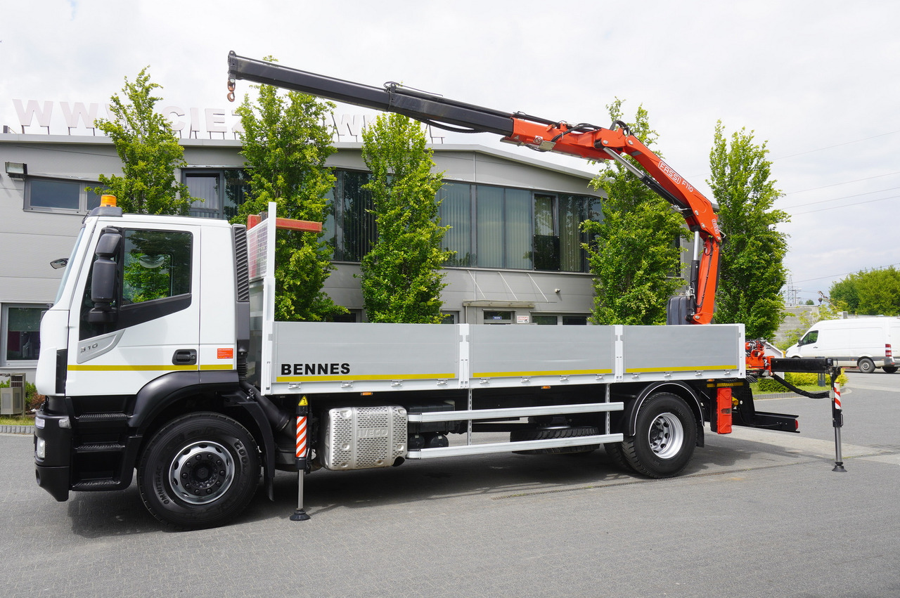 Iveco Stralis 310 / 34 tho km !!! / FASSI 4 Tons 400 MTH! / Flatbed - Lastbil med lad, Lastbil med kran: billede 5 Iveco Stralis 310 / 34 tho km !!! / FASSI 4 Tons 400 MTH! / Flatbed - Lastbil med lad, Lastbil med kran: billede 5