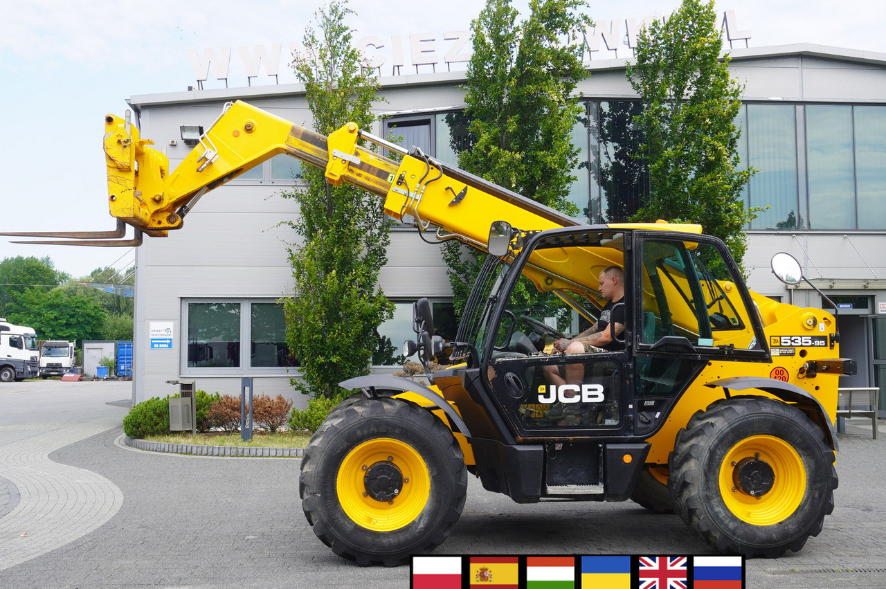 JCB 535-95 / 3.5 T / range 9.5 m / joystick / 2021 - Teleskophjullæsser: billede 1 JCB 535-95 / 3.5 T / range 9.5 m / joystick / 2021 - Teleskophjullæsser: billede 1