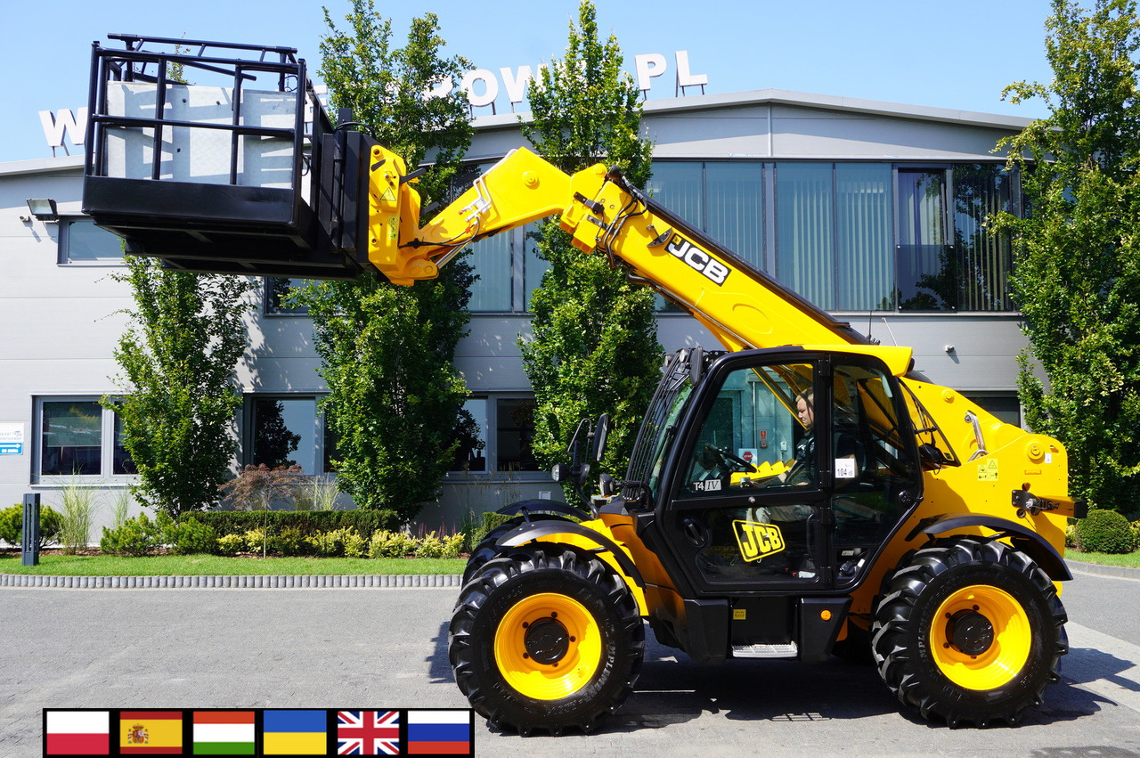 JCB 535-95 / 3.5 T / range 9.5 m / joystick - Teleskophjullæsser: billede 1 JCB 535-95 / 3.5 T / range 9.5 m / joystick - Teleskophjullæsser: billede 1