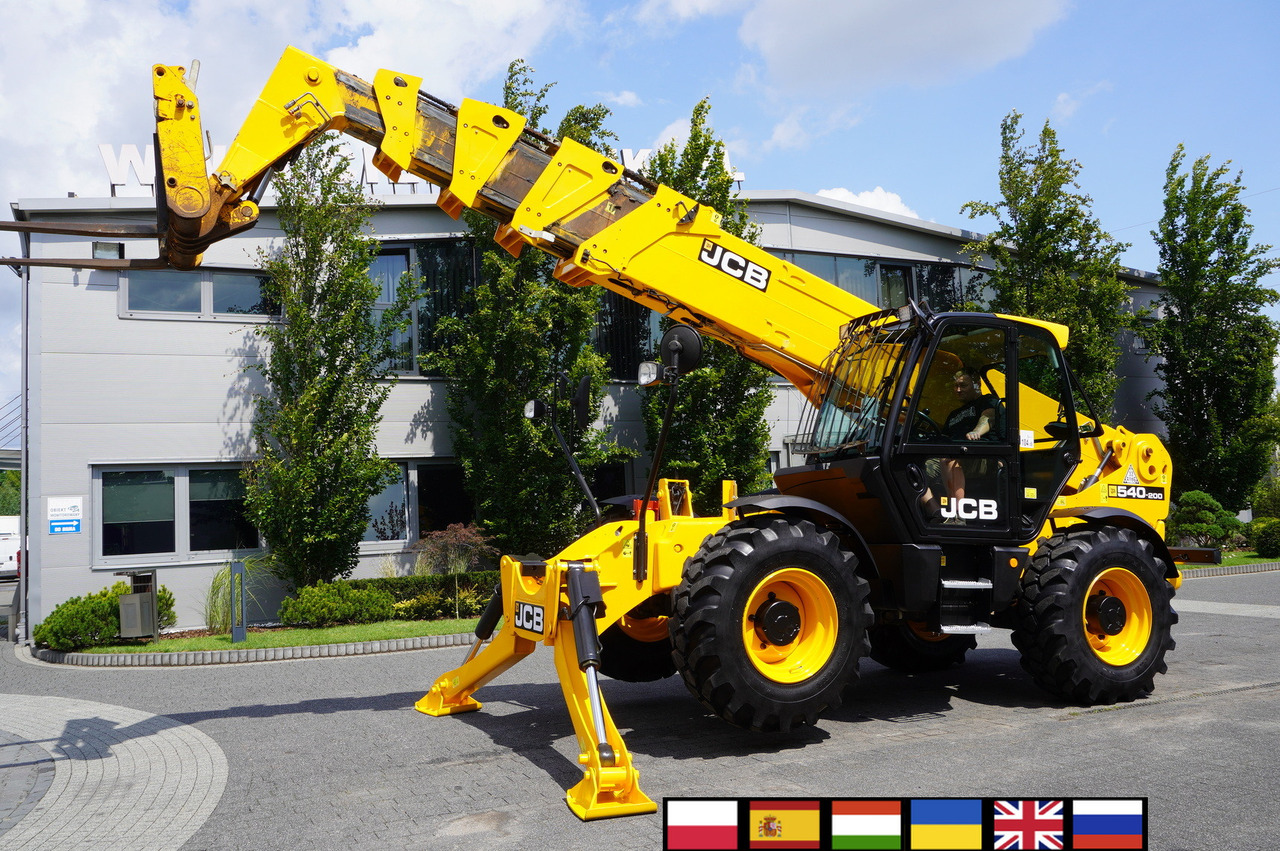 JCB 540-200 Telescopic Loader / 20 m reach / joystick - Teleskophjullæsser: billede 1 JCB 540-200 Telescopic Loader / 20 m reach / joystick - Teleskophjullæsser: billede 1