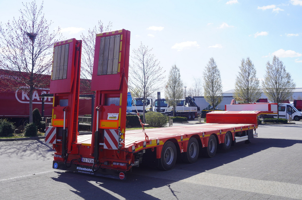 KÄSSBOHRER BRAND-NEW LB3E low-bed semi-trailer / 2025 / 4 axles - Nedbygget platform sættevogn: billede 4 KÄSSBOHRER BRAND-NEW LB3E low-bed semi-trailer / 2025 / 4 axles - Nedbygget platform sættevogn: billede 4
